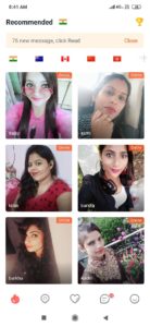 Online video chatting app in hindi, lamour