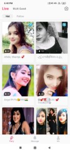 Social app detail in hindi, Live Stream 