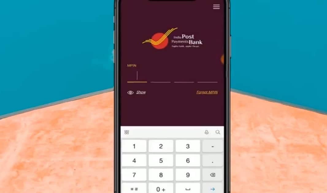 open an account in India Post Office through mobile