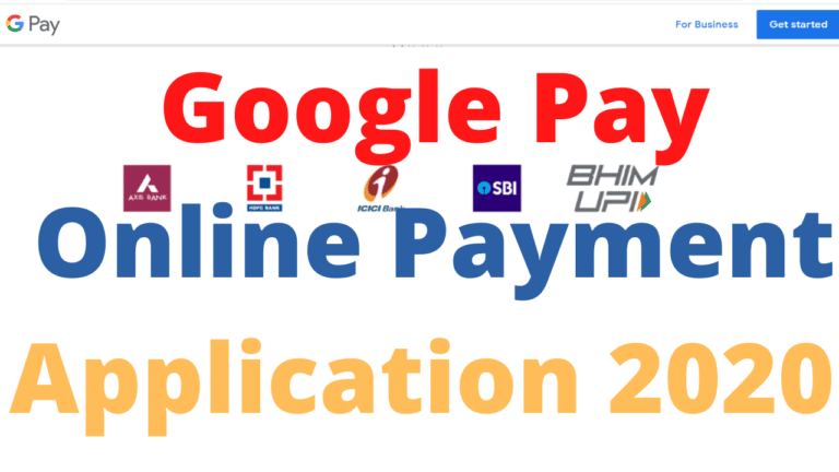 Google Pay Online Payment Application 2020