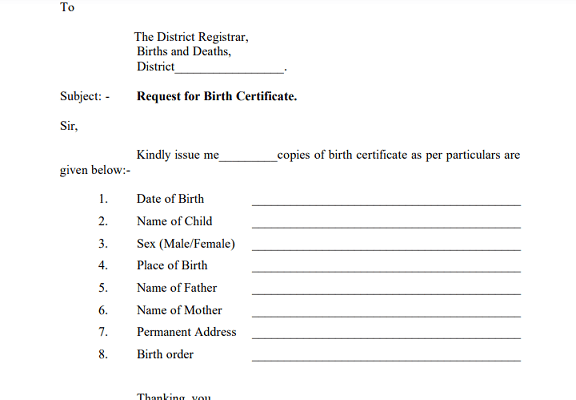 Haryana Birth Certificate Online Form 2020 In Hindi