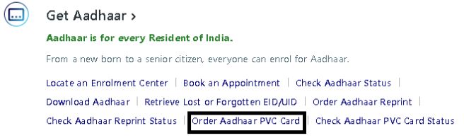 PVC Aadhaar Card Online Order Kaise Kare In Hindi