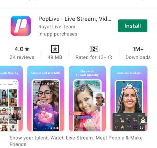 how to download Poplive video streaming app in Hindi