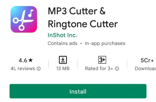 Mp3 Cutter & Ringtone Maker app