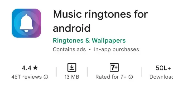 Music ringtones for android