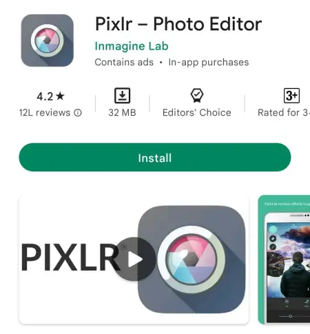 Pixlr App